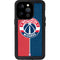 NBA Washington Wizards Canvas Split iPhone 14 Pro Waterproof Case