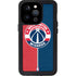 NBA Washington Wizards Canvas Split iPhone 14 Pro Waterproof Case