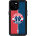 NBA Washington Wizards Canvas Split iPhone 15 Waterproof Case
