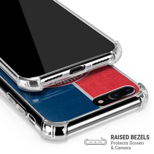 NBA Washington Wizards Canvas Split iPhone 7/8 Plus Clear Case