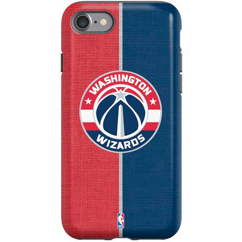 NBA Washington Wizards Canvas Split iPhone SE (2nd & 3rd Gen) Pro Case
