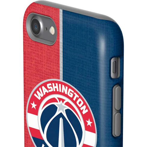 NBA Washington Wizards Canvas Split iPhone SE (2nd & 3rd Gen) Pro Case