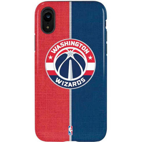 NBA Washington Wizards Canvas Split iPhone XR Pro Case