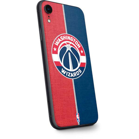 NBA Washington Wizards Canvas Split iPhone XR Skin
