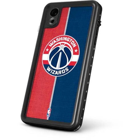 NBA Washington Wizards Canvas Split iPhone XR Waterproof Case