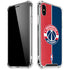 NBA Washington Wizards Canvas Split iPhone XS Max Clear Case