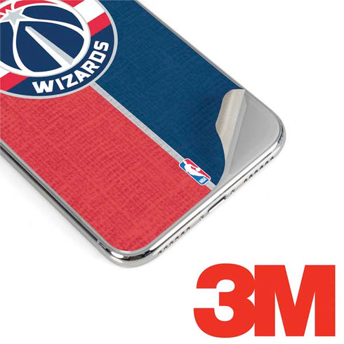 NBA Washington Wizards Canvas Split iPhone XS Max Skin