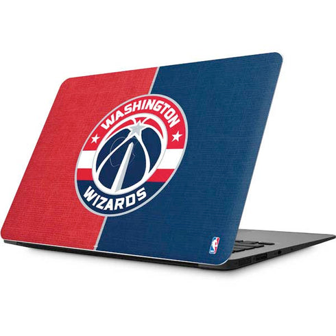 NBA Washington Wizards Canvas Split Apple MacBook Skin