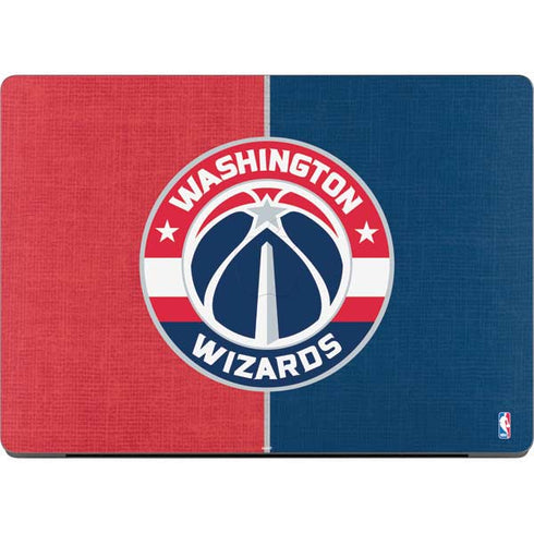 NBA Washington Wizards Canvas Split MacBook Pro 14in (2021-24) Skin