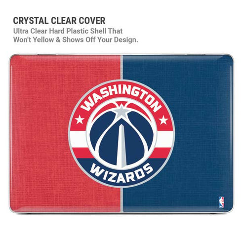 NBA Washington Wizards Canvas Split MacBook Pro 15in (2016-19) Case plus Skin