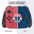 NBA Washington Wizards Canvas Split Nintendo Switch Bundle Skin