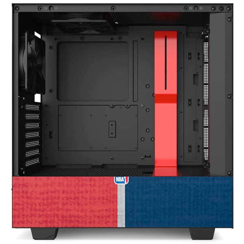 NBA Washington Wizards Canvas Split NZXT H510 Compact ATX Mid-Tower Case Skin