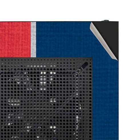 NBA Washington Wizards Canvas Split NZXT H510 Compact ATX Mid-Tower Case Skin