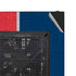 NBA Washington Wizards Canvas Split NZXT H510 Compact ATX Mid-Tower Case Skin