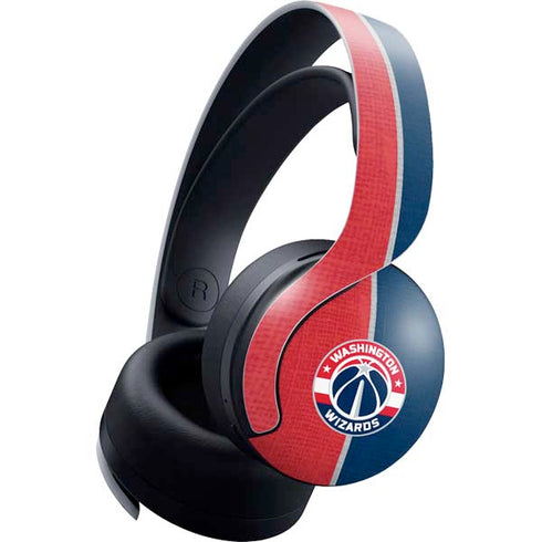 NBA Washington Wizards Canvas Split PULSE 3D Wireless Headset for PS5 Skin