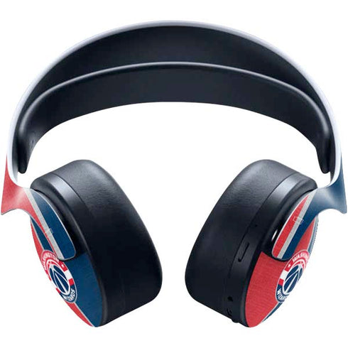 NBA Washington Wizards Canvas Split PULSE 3D Wireless Headset for PS5 Skin