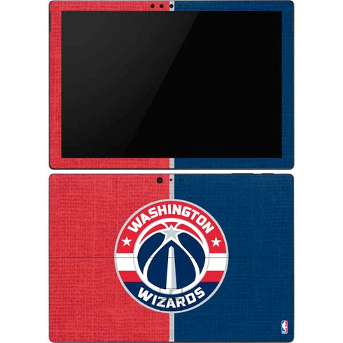 NBA Washington Wizards Canvas Split Surface Pro 6 Skin