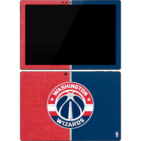 NBA Washington Wizards Canvas Split Surface Pro 7 Skin