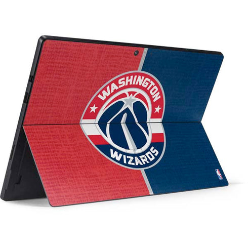 NBA Washington Wizards Canvas Split Surface Pro 7 Skin