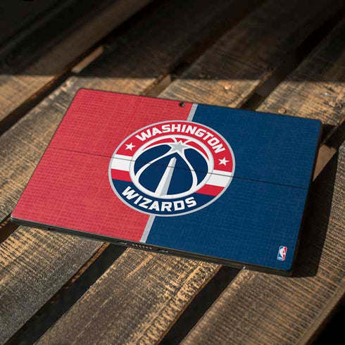 NBA Washington Wizards Canvas Split Surface Pro 7 Skin
