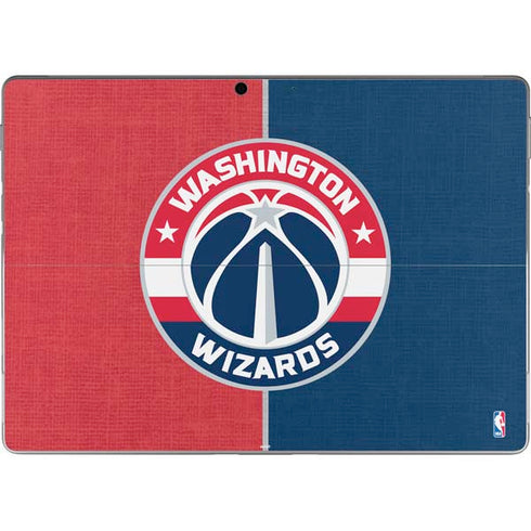 NBA Washington Wizards Canvas Split Surface Pro 9 Skin
