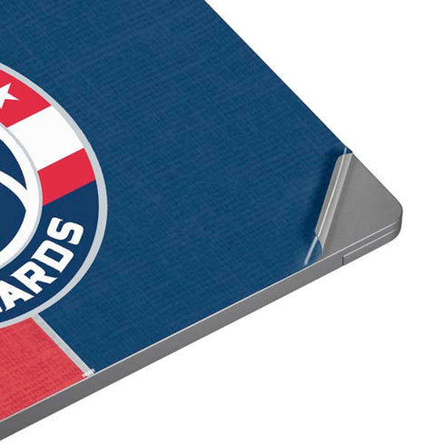 NBA Washington Wizards Canvas Split Universal Laptop 18in (14.6 x 10.6in) Skin