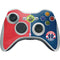 NBA Washington Wizards Canvas Split Xbox 360 Wireless Controller Skin