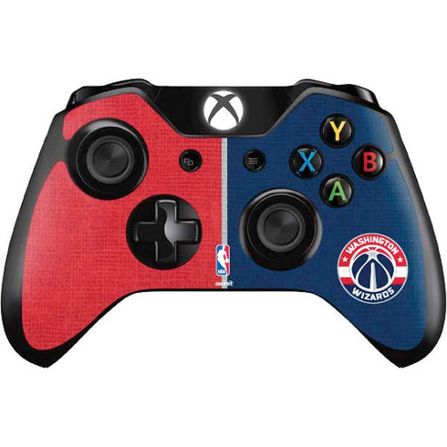 NBA Washington Wizards Canvas Split Xbox One Controller Skin