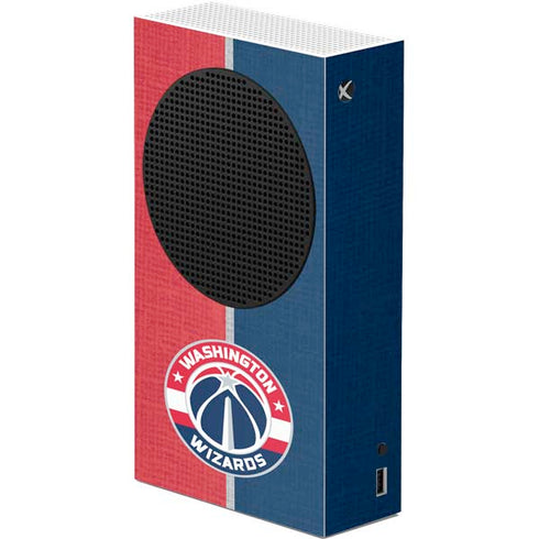 NBA Washington Wizards Canvas Split Xbox Series S Console Skin