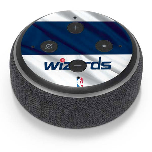 NBA Washington Wizards Home Jersey Amazon Echo Dot Skin