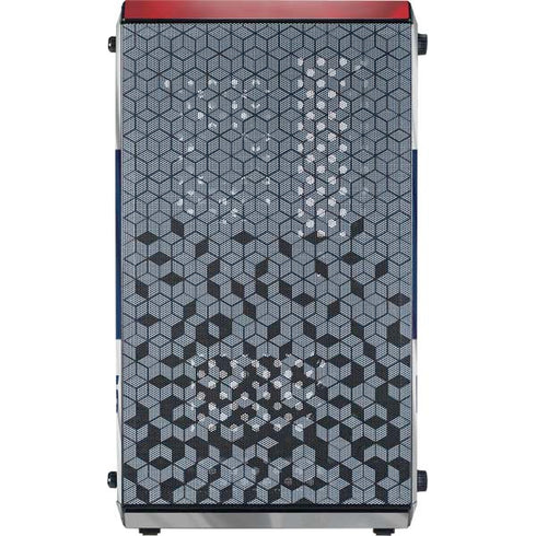 NBA Washington Wizards Home Jersey Cooler Master MasterBox Q300L Mini Tower Skin