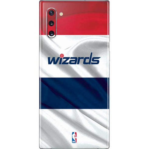 NBA Washington Wizards Home Jersey Galaxy Note 10 Skin