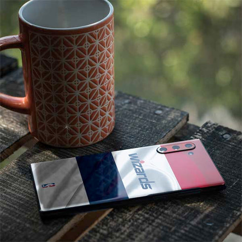 NBA Washington Wizards Home Jersey Galaxy Note 10 Skin