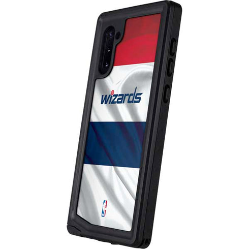 NBA Washington Wizards Home Jersey Galaxy Note 10 Waterproof Case