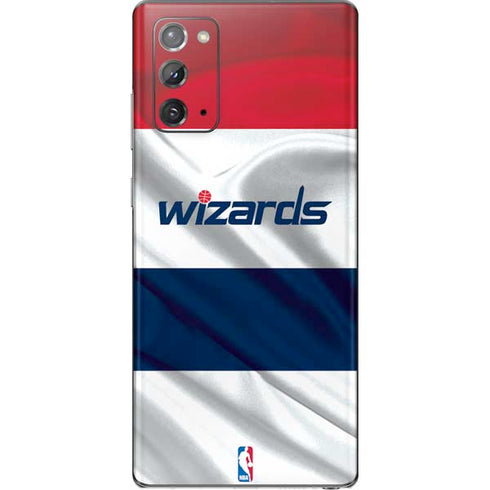 NBA Washington Wizards Home Jersey Galaxy Note20 5G Skin