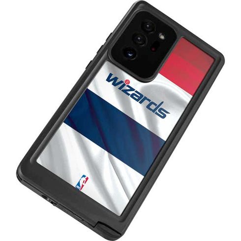 NBA Washington Wizards Home Jersey Galaxy Note20 Ultra 5G Waterproof Case