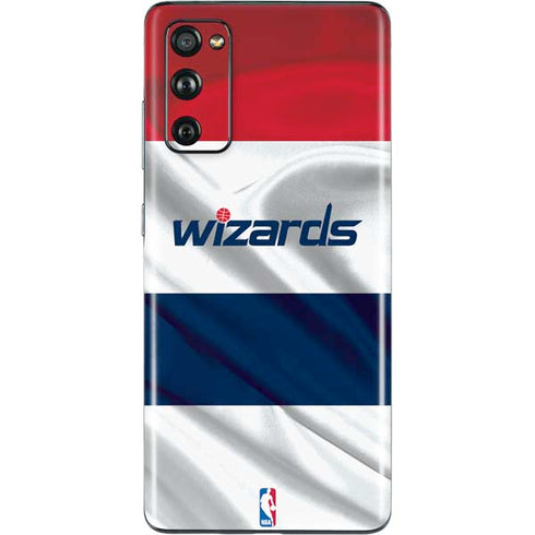 NBA Washington Wizards Home Jersey Galaxy S20 Fan Edition Skin