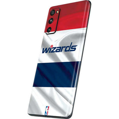 NBA Washington Wizards Home Jersey Galaxy S20 Fan Edition Skin