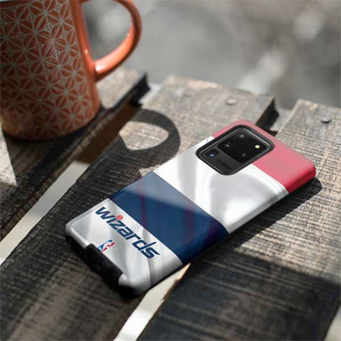 NBA Washington Wizards Home Jersey Galaxy S20 Ultra 5G Pro Case