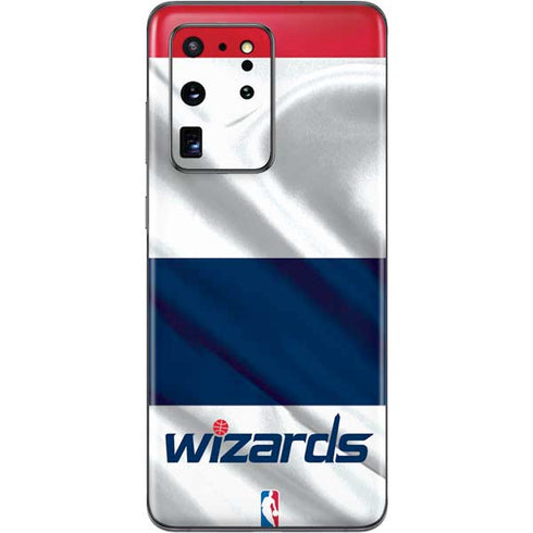 NBA Washington Wizards Home Jersey Galaxy S20 Ultra 5G Skin