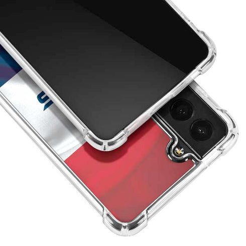 NBA Washington Wizards Home Jersey Galaxy S21 FE Clear Case