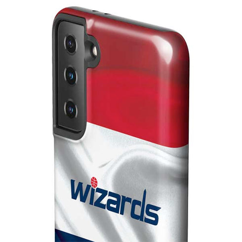 NBA Washington Wizards Home Jersey Galaxy S21 Plus 5G Pro Case