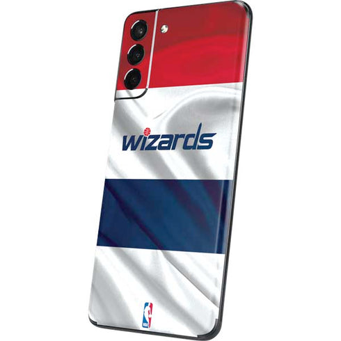 NBA Washington Wizards Home Jersey Galaxy S21 Plus 5G Skin
