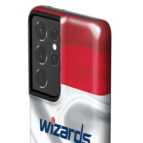 NBA Washington Wizards Home Jersey Galaxy S21 Ultra 5G Pro Case