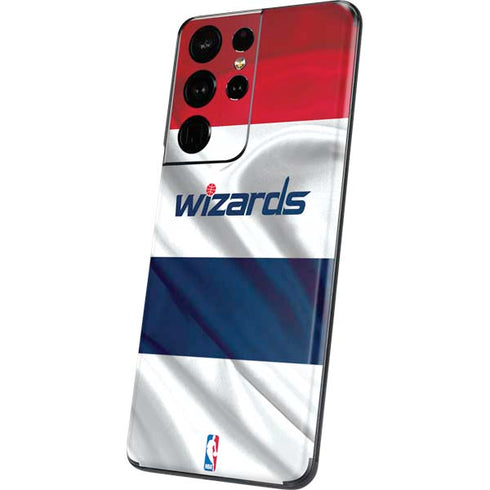 NBA Washington Wizards Home Jersey Galaxy S21 Ultra 5G Skin