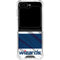 NBA Washington Wizards Home Jersey Galaxy Z Flip5 5G Clear Case