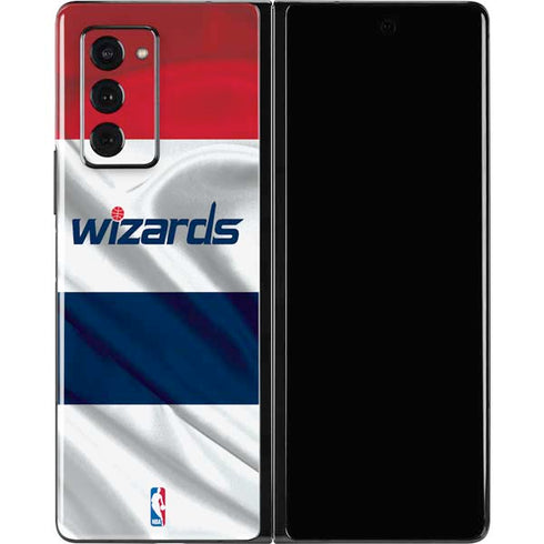 NBA Washington Wizards Home Jersey Galaxy Z Fold2 5G Skin