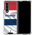 NBA Washington Wizards Home Jersey Galaxy Z Fold4 5G Clear Case
