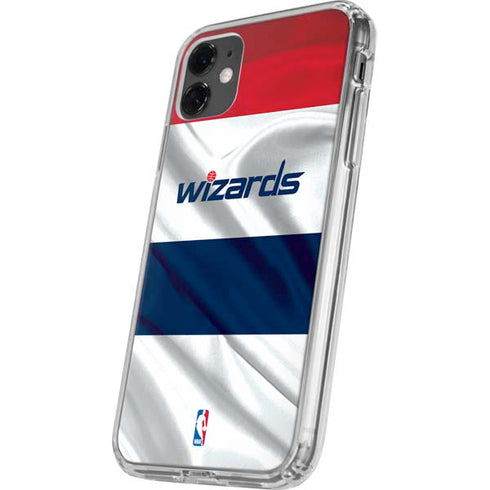 NBA Washington Wizards Home Jersey iPhone 11 Clear Case