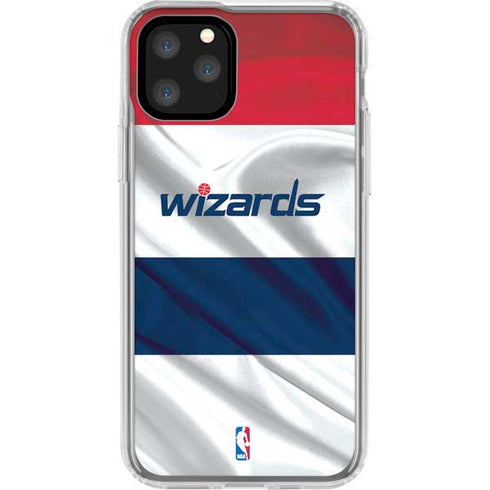 NBA Washington Wizards Home Jersey iPhone 11 Pro Clear Case